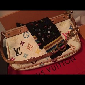 💯Authentic LV Murakami edition pochette